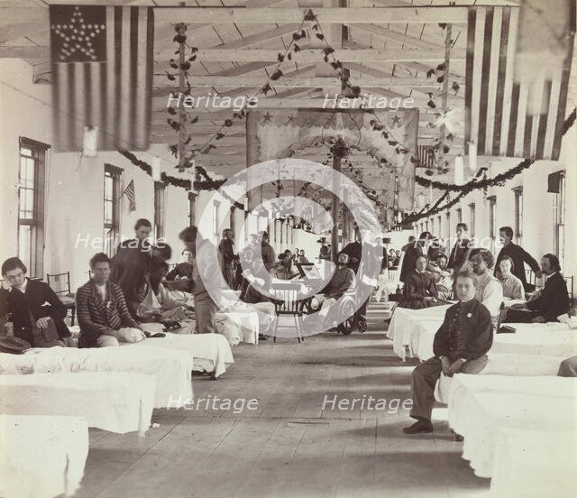 Armory Square Hospital, Washington, 1863-65. Creator: Unknown.