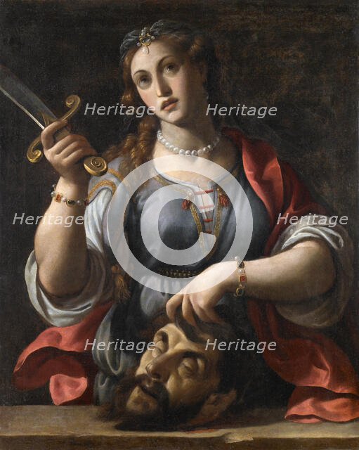 Judith with the Head of Holofernes, c 1605. Creator: Turchi, Alessandro (1578-1649).