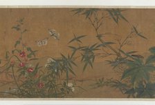 Flowers, Birds, and Insects, 15th century. Creator: Unknown.