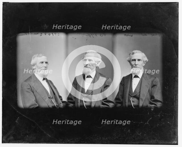 Latimer W. Ballou of Rhode Island, 1865-1880.  Creator: Unknown.