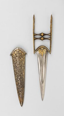 Katar with Scabbard, Turkey, 17th-18th century. Creator: Unknown.