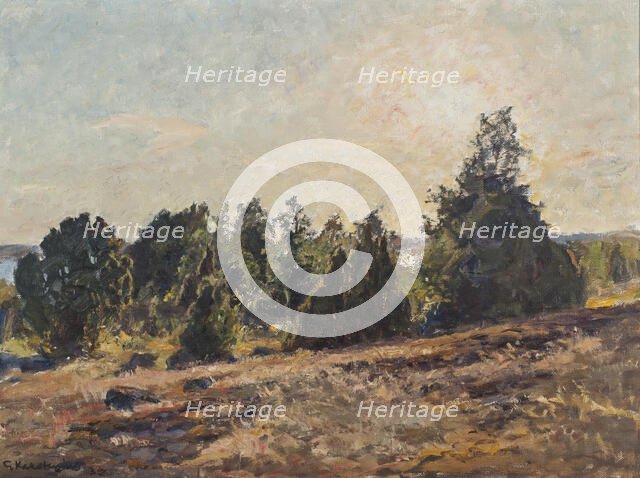 Towards Evening. Horsö in The Tjust archipelago, 1932. Creator: Gottfrid Kallstenius.