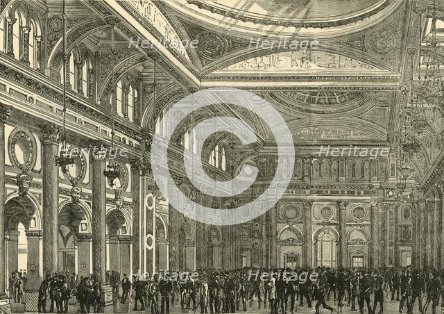 'Interior of the Royal Exchange', 1898. Creator: Unknown.