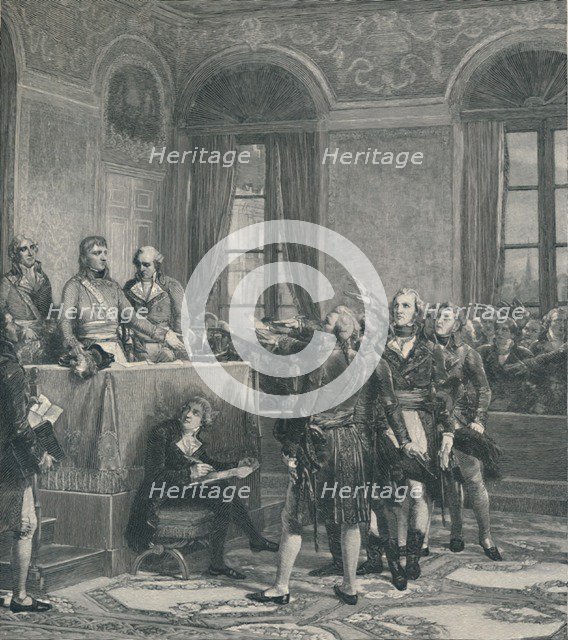 'Installation of the Council of State...December 25, 1799', (1896).  Artist: Peter Aitken.