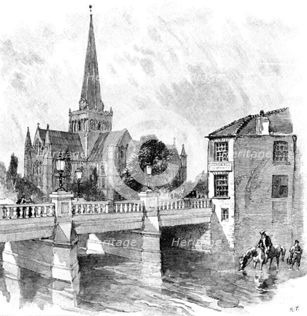 The Royal Agricultural Society at Darlington: the new bridge, Darlington, 1895. Creator: R. Taylor.