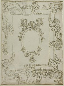 Design for Mirror or Picture Frame, n.d. Creator: Unknown.