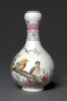Vase with Golden Pheasants, 1736-95. Creator: Unknown.