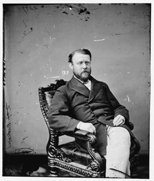 General Adam Badeau, between 1860 and 1875. Creator: Unknown.