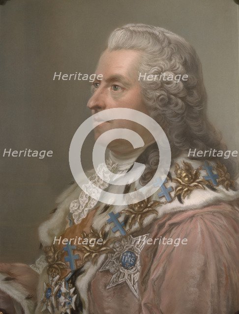 Portrait of Count Carl Gustaf Tessin (1695-1770), 1761.