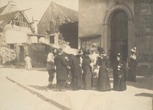 Street Scene, La-Queue-en-Brie (Val-de-Marne), ca. 1896. Creator: Edgar Degas.