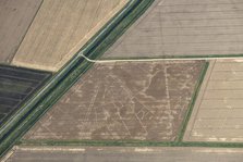 A Romano British settlement, Pinchbeck South Fen, Lincolnshire, 2023. Creator: Robyn Andrews.