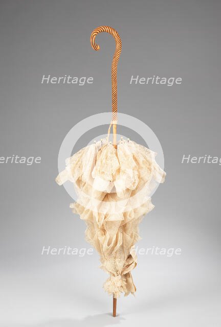 Parasol, American, ca. 1885. Creator: Follmer, Clogg & Company.