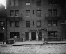 Exterior of tenement, New York City, between 1900 and 1910. Creator: William H. Jackson.
