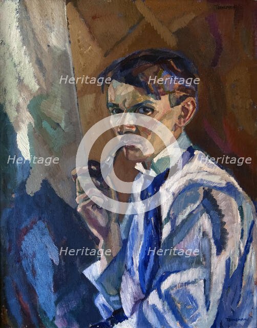 Self-portrait, 1922. Creator: Törneman; Axel (1880-1925).