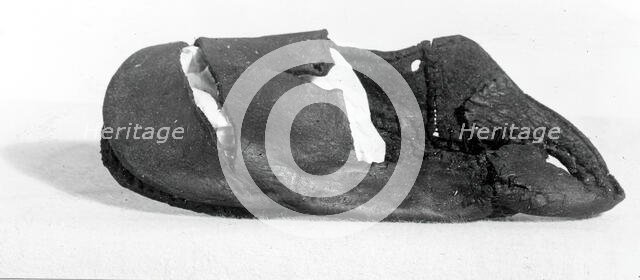 Child's Shoe, England, 16th century. Creator: Unknown.