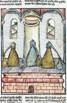Distillation, 1500. Artist: Unknown
