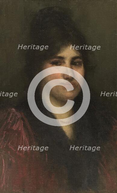 Pink and Gold: The Neapolitan, 1897. Creator: James Abbott McNeill Whistler.