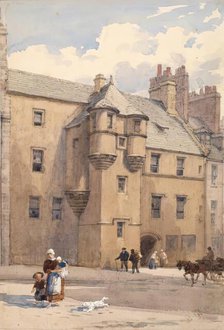 George Jamesone's House, 1886. Creator: John Mitchell.