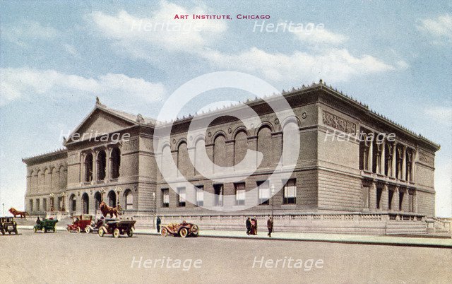 Art Institute, Chicago, Illinois, USA, 1910. Artist: Unknown