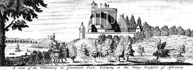 Flamsteed House in Greenwich Park, London, late 17th century. Artist: Unknown