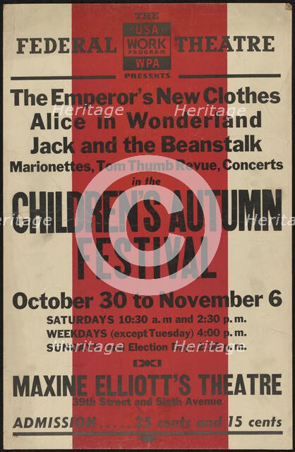 Children's Autumn Festival, New York, 1937. Creator: Unknown.