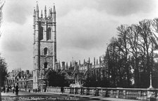 Magdalen College, Oxford, Oxfordshire, early 20th century.Artist: Kingsway