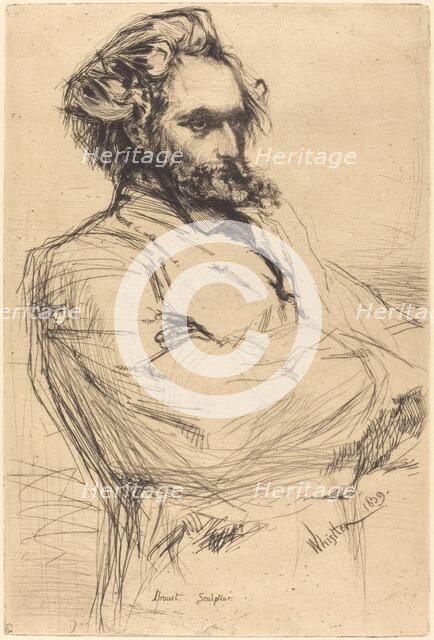 Drouet, 1859. Creator: James Abbott McNeill Whistler.