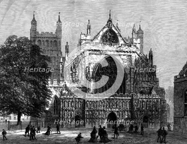 Exeter Cathedral, 1873. Creator: Unknown.