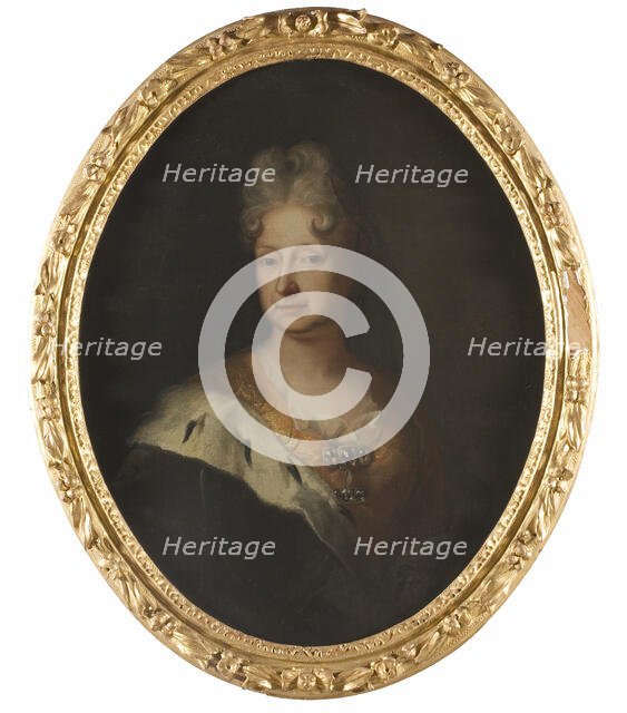 Sofia Charlotta, 1630-1714, Princess of the Palatinate Duchess of Braunschweig-Lüneburg k, 1705. Creator: Johan David Swartz.