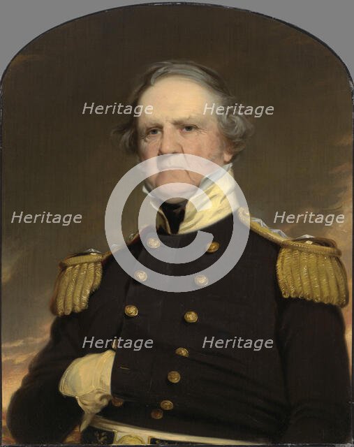 Winfield Scott, c. 1855. Creator: Robert Walter Weir.