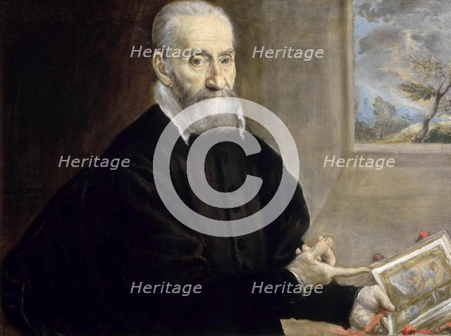 Portrait of Giulio Clovio (1498-1578), ca 1571. Creator: El Greco, Dominico (1541-1614).