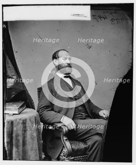 William Smyth of Iowa, between 1860 and 1875. Creator: Unknown.