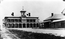 Lands Office, Brisbane, c1869. Creator: Unknown.