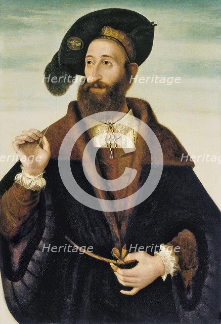 Portrait of a Man. Artist: Veneto, Bartolomeo (1502-1555)