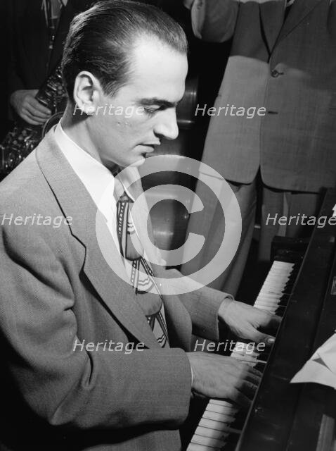 Portrait of Lennie Tristano, New York, N.Y., ca. Aug. 1947. Creator: William Paul Gottlieb.