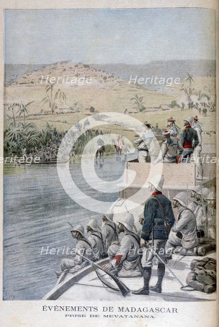Events in Madagascar: The Capture of Mevatanana, 1895. Artist: Henri Meyer