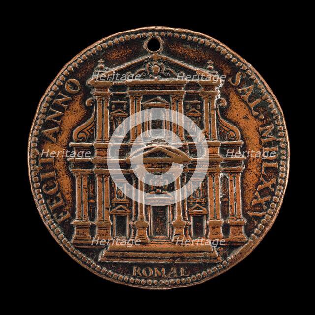 Opening for Worship of the Chiesa del Gesù, Rome, 1575. Creator: Giovanni Vincenzo Melone.