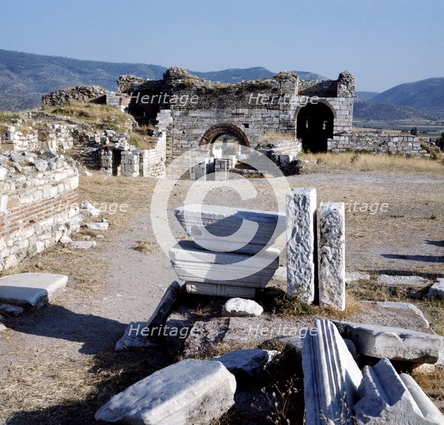 Part of the Ruins of Troy.