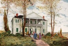 Morris-Jumel Mansion, Washington Heights, c18th century (1921).Artist: James Preston