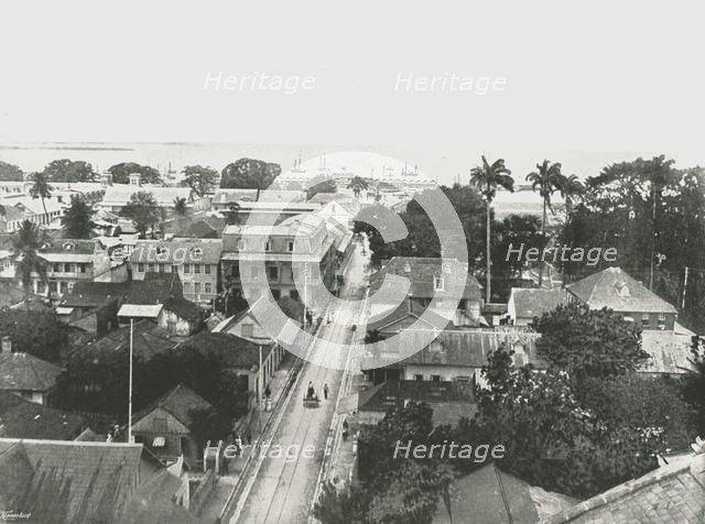 St Vincent Street, Port of Spain, Trinidad, 1895.  Creator: Unknown.