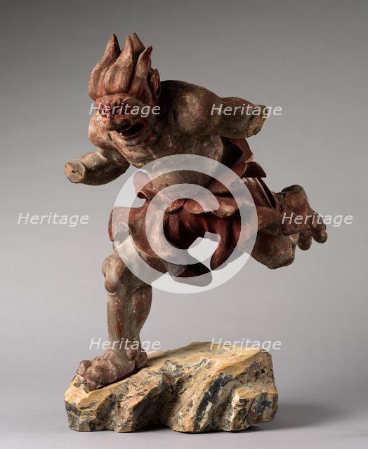 Thunder God (Raijin), 1300s. Creator: Unknown.