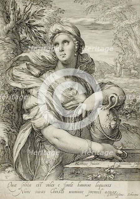 The Woman of Samaria, c1595. Creator: Jan Saenredam.