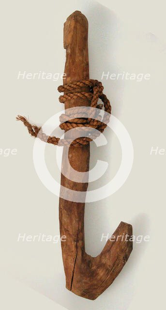 Lifting Hook, Coptic, 580-640. Creator: Unknown.