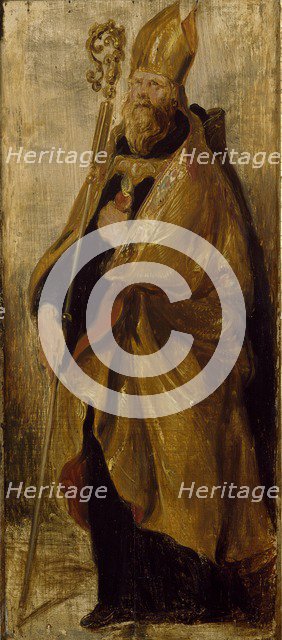 St Augustine, c17th century. Artist: Unknown.