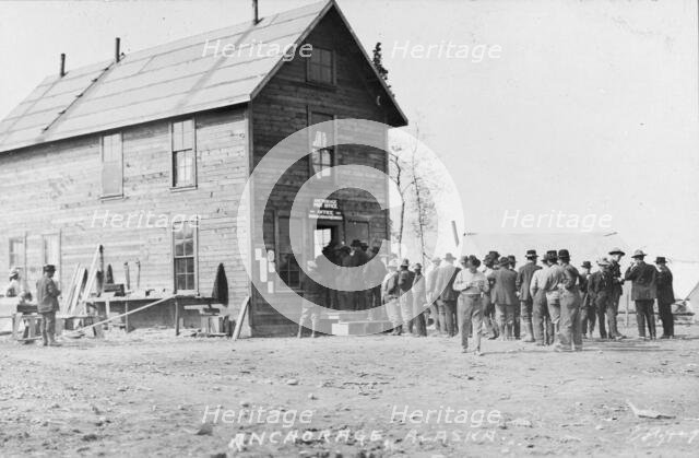 Post office, between c1906 and c1915. Creator: Eric A. Hegg.