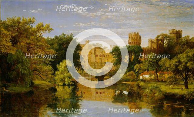 Warwick Castle, England, 1857. Creator: Jasper Francis Cropsey.