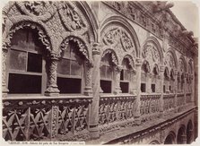 Valladolid, Gallery Above the Courtyard of St. Gregory, between 1866 and 1892. Creator: Juan Laurent.