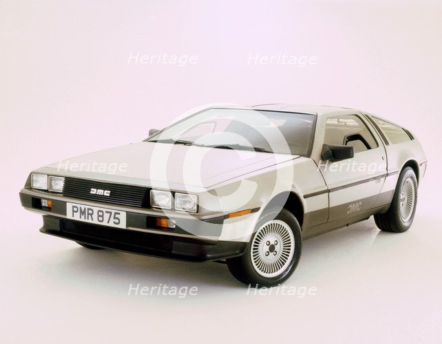 1982 DeLorean. Artist: Unknown.