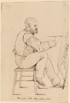 Sketch Class Series - E.W. Perry, 1860. Creator: John Quincy Adams Ward.