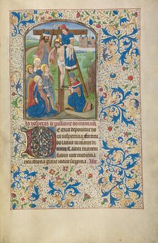 The Deposition; Arenberg Hours, early 1460s. Creator: Willem Vrelant.